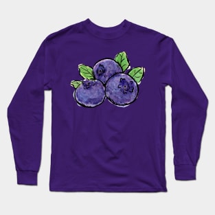 blueberry Long Sleeve T-Shirt